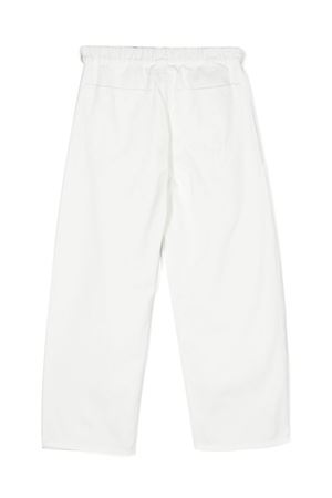 White cotton jeans MAISON MARGIELA KIDS | M60053MM015M6101